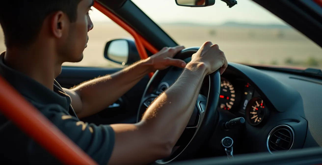 Interieur met geschroefde rolkooi voorzien van FIA-gekeurde padding